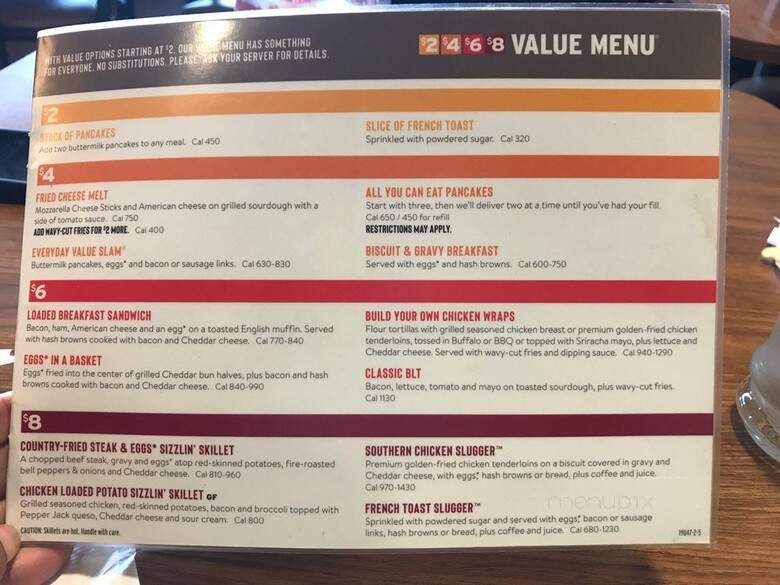 Dennys Restaurant - Spring, TX menu_pic