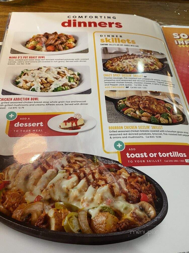 Dennys Restaurant - San Diego, CA menu_pic