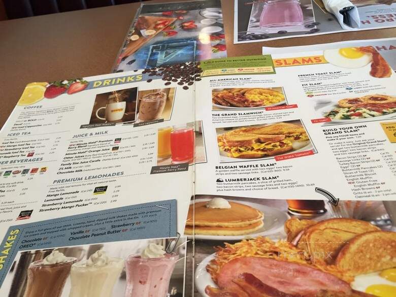 Dennys Restaurant - Santee, CA menu_pic