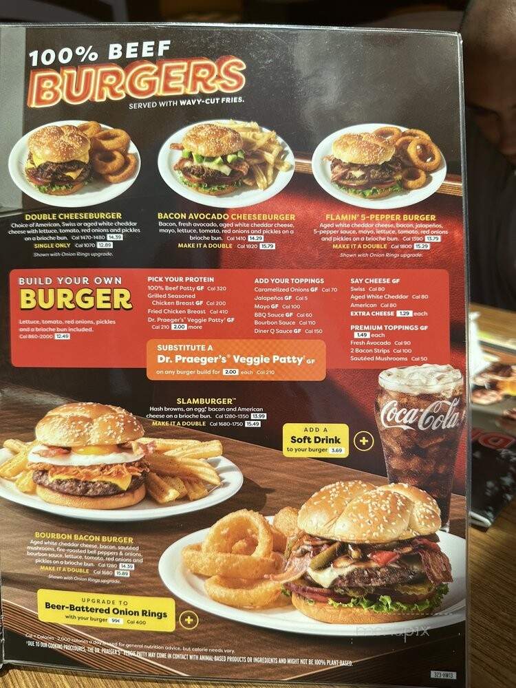 Dennys Restaurant - Las Vegas, NV menu_pic
