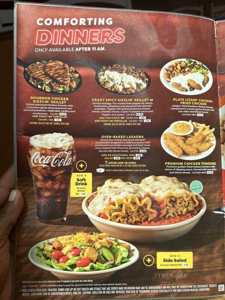 Dennys Restaurant - Las Vegas, NV menu_pic
