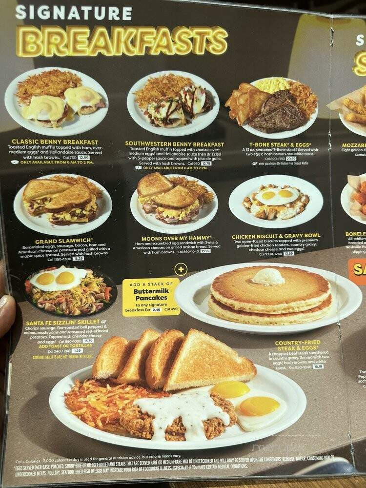 Dennys Restaurant - Las Vegas, NV menu_pic