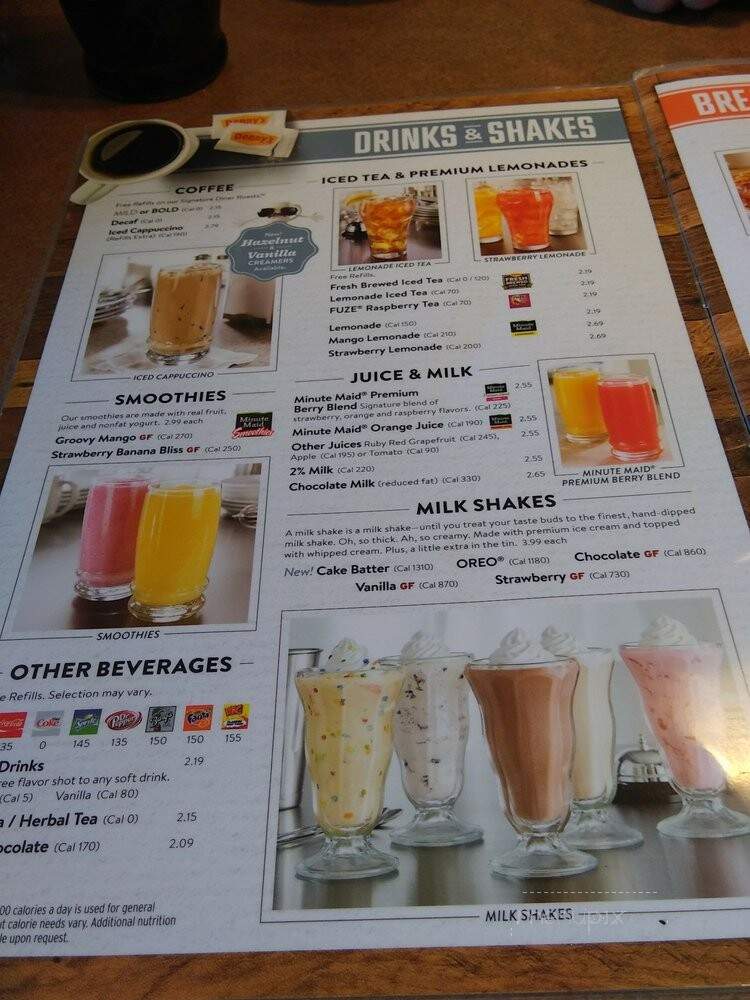 Dennys Restaurant - Dallas, TX menu_pic