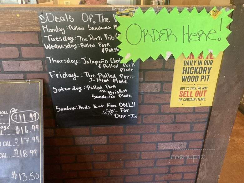 Dickey's Barbecue Pit - Lakewood, CO menu_pic