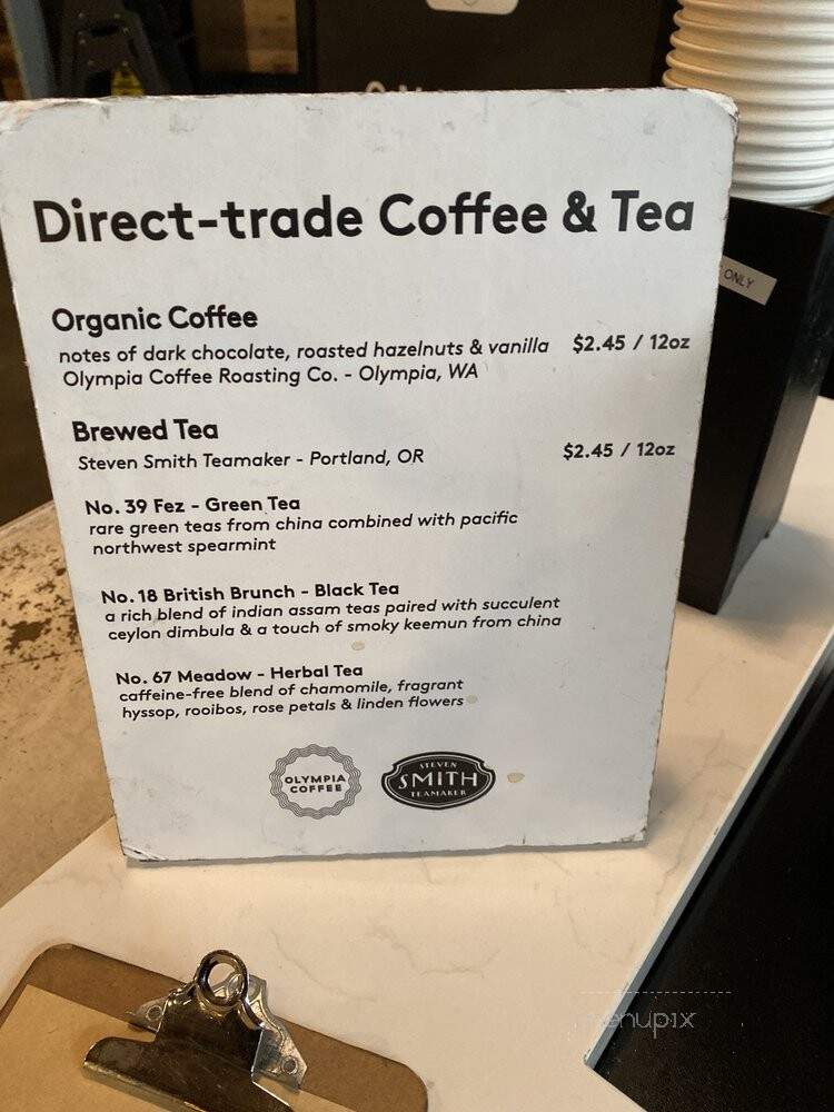 Homegrown Sustainable Sandwich Shop - Seattle, WA menu_pic