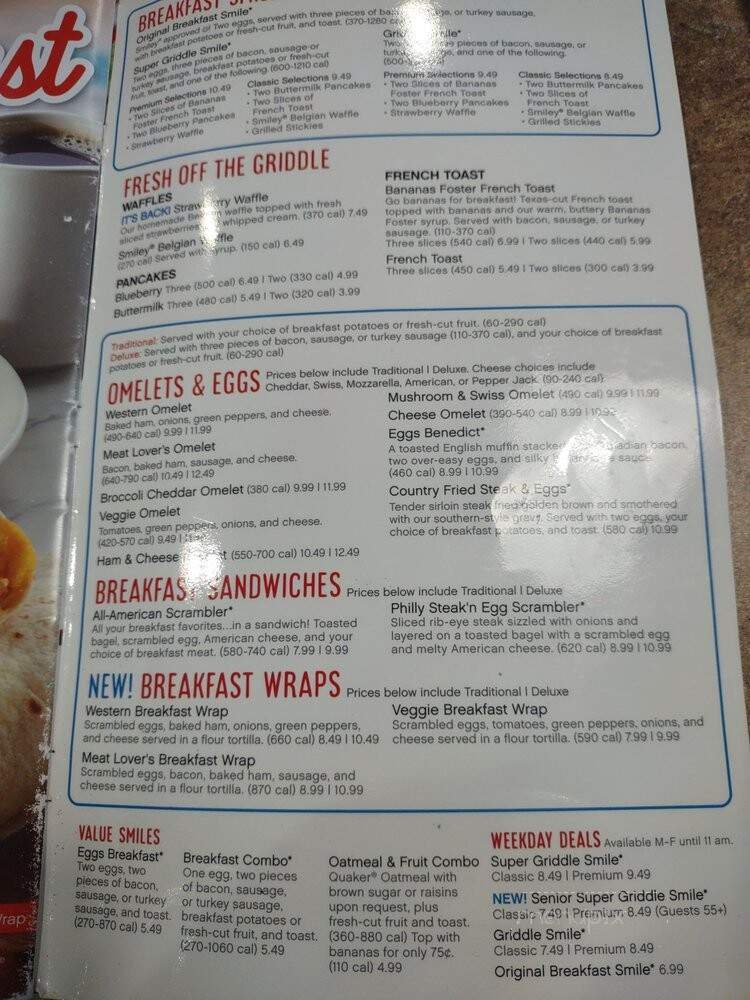 Eat N Park - Butler, PA menu_pic