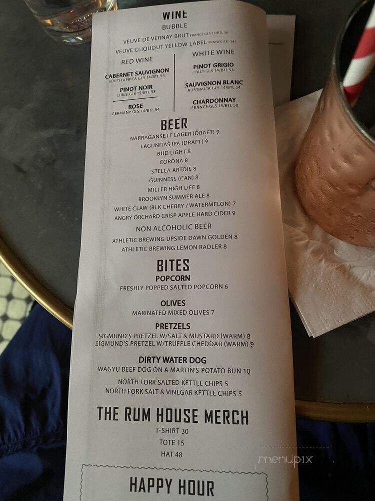 The Rum House - New York, NY