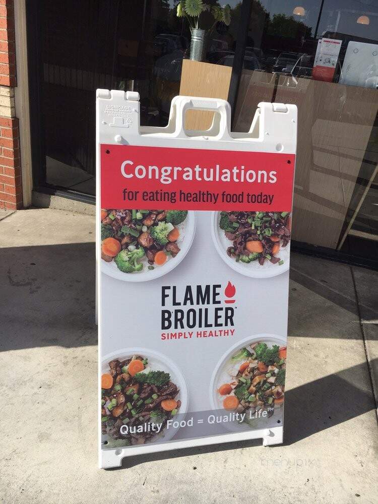 Flame Broiler - La Palma, CA menu_pic