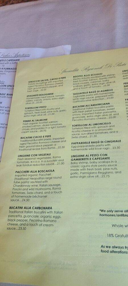 Francoli Gourmet - Orange, CA menu_pic