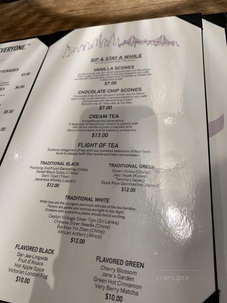Harney & Sons - New York, NY menu_pic