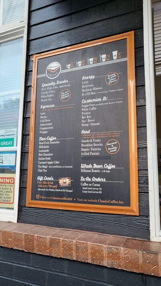 Hazelwood Espresso - Tacoma, WA menu_pic