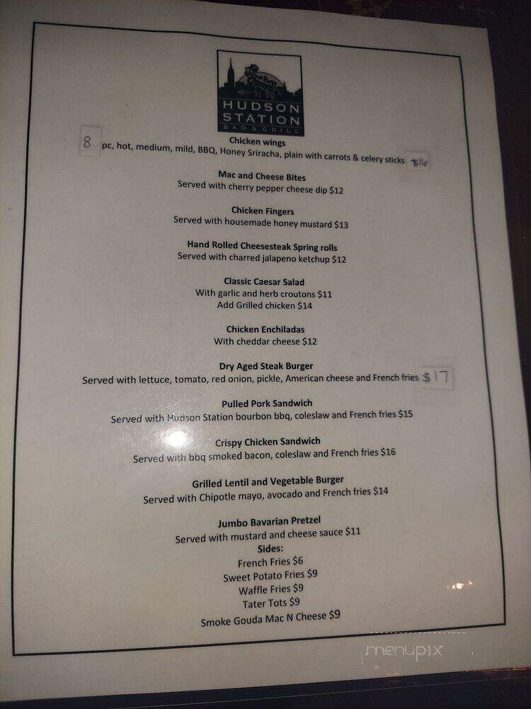 Hudson Station - New York, NY menu_pic