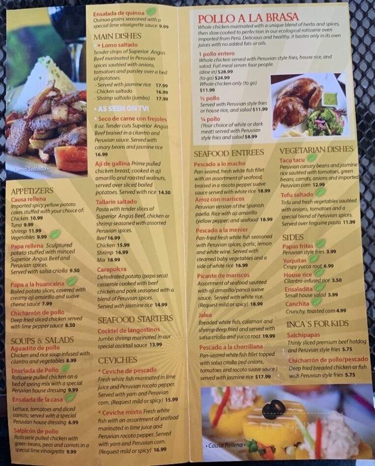 Incas Peruvian Cuisine - Tucson, AZ