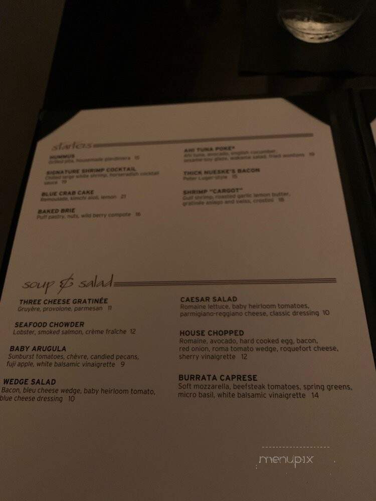 The Eagles Nest - Indianapolis, IN menu_pic