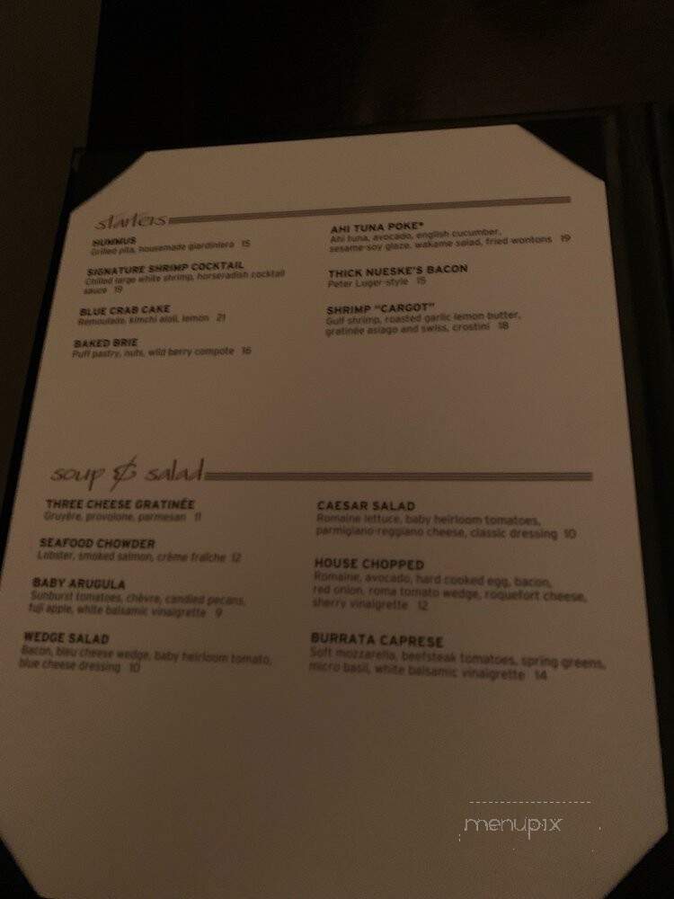 The Eagles Nest - Indianapolis, IN menu_pic