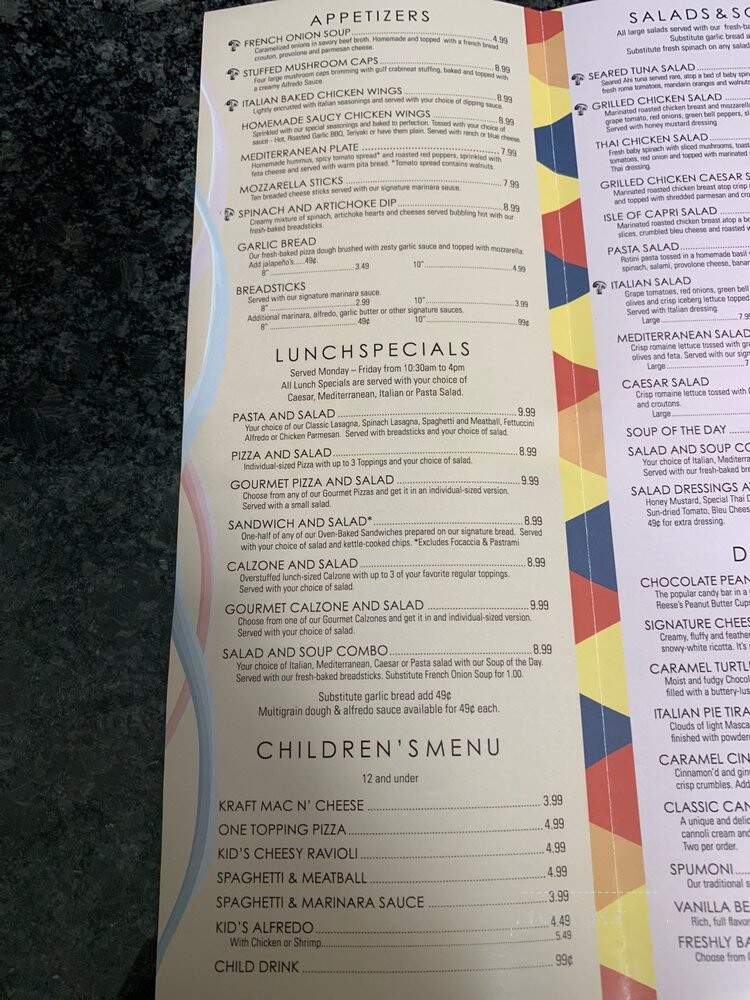 Italian Pie - Slidell, LA menu_pic