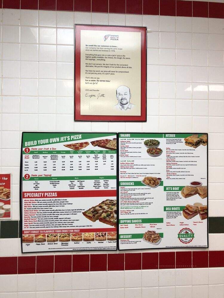 Jet's Pizza - Smyrna, GA menu_pic