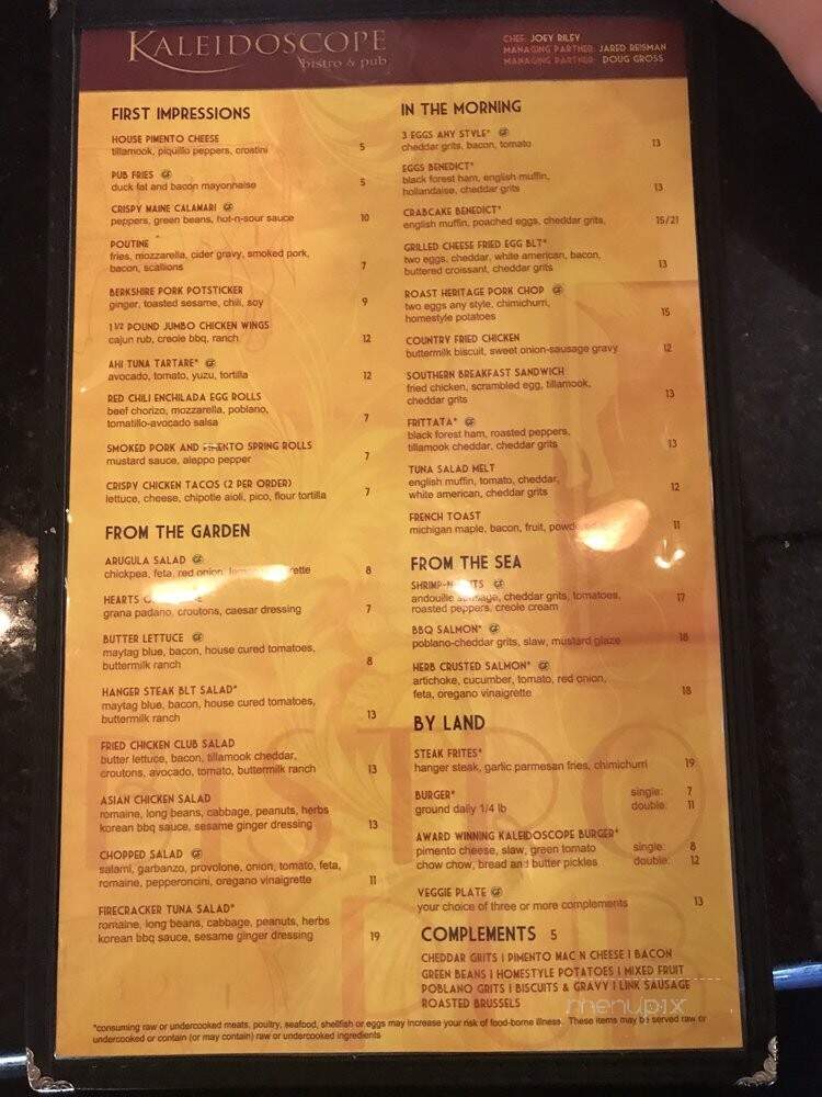 Kaleidoscope Bistro & Pub - Atlanta, GA