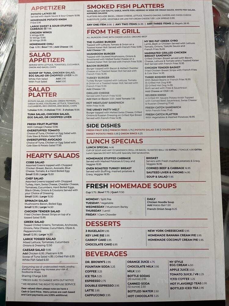 Lots Of Lox Deli - Miami, FL menu_pic