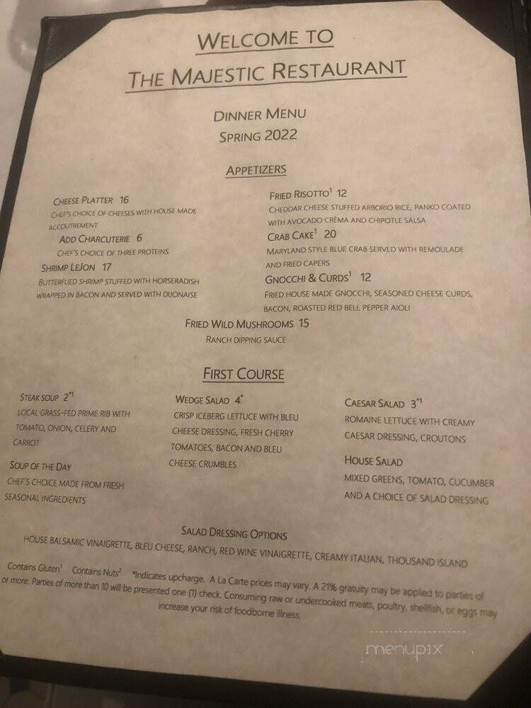 The Majestic Restaurant - Kansas City, MO