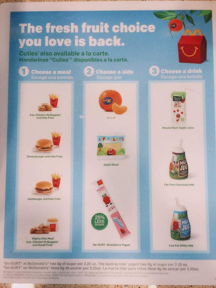 McDonald's -Heritage Trace - Fort Worth, TX menu_pic