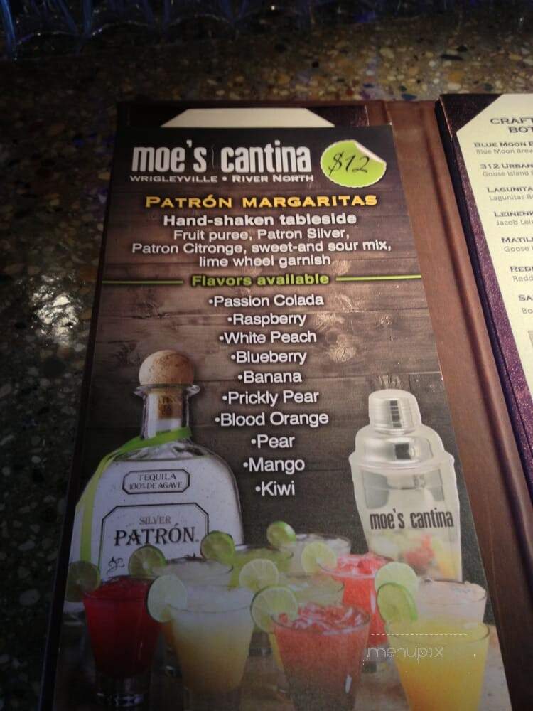 Moe's Cantina - Chicago, IL menu_pic