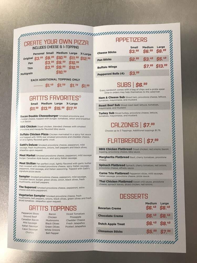 Gatti's Pizza - Jennings, LA