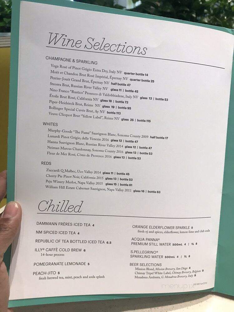 The Zodiac - San Diego, CA menu_pic
