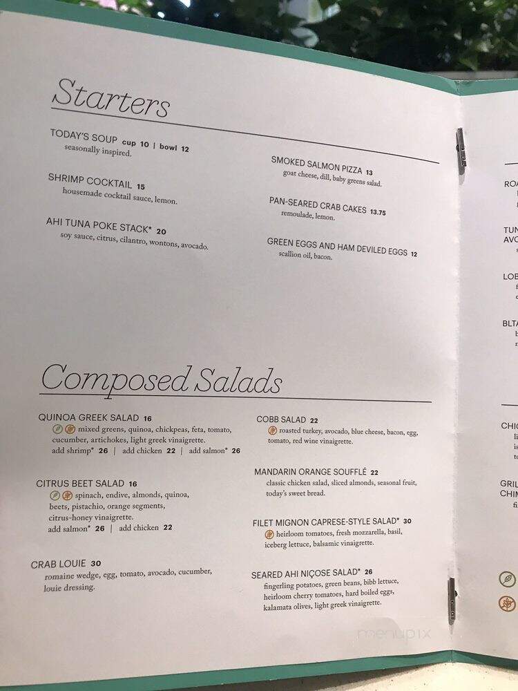 The Zodiac - San Diego, CA menu_pic
