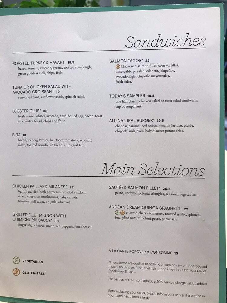 The Zodiac - San Diego, CA menu_pic