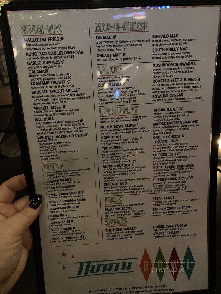 North Bowl - Philadelphia, PA menu_pic