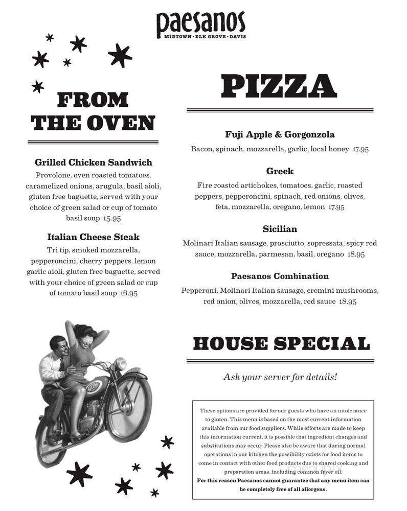 Paesanos - Elk Grove, CA menu_pic
