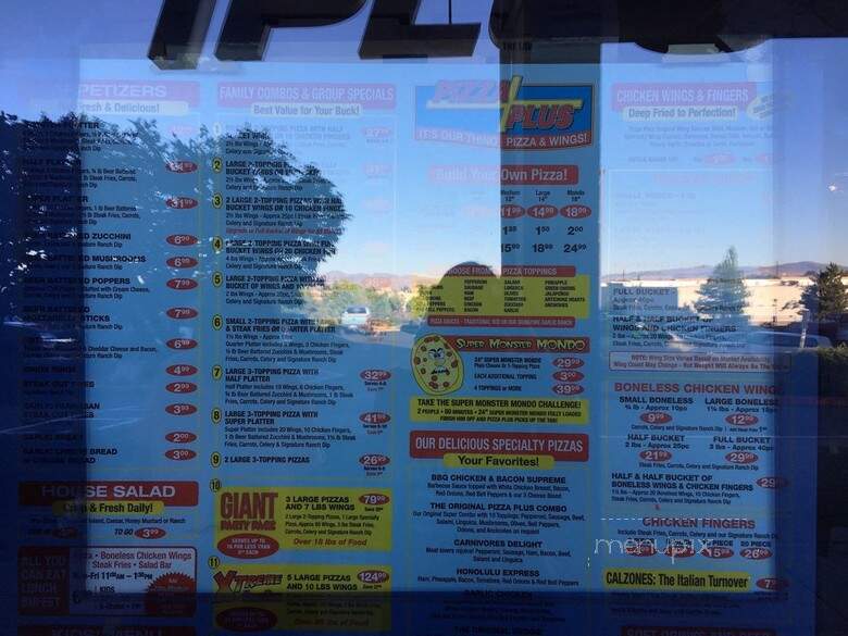 Pizza Plus - Reno, NV menu_pic
