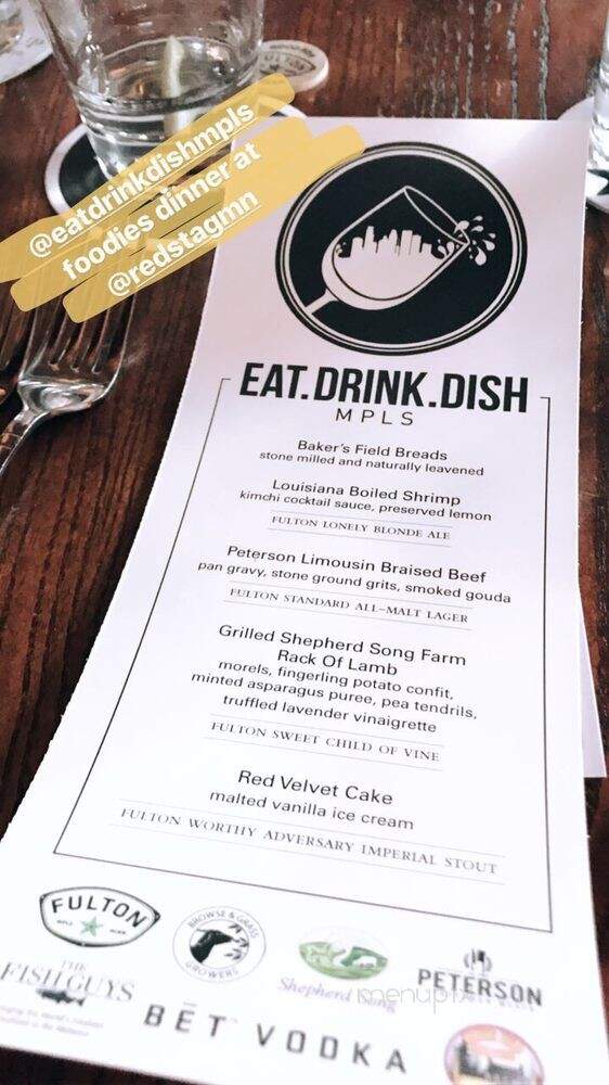 Red Stag Supperclub - Minneapolis, MN menu_pic