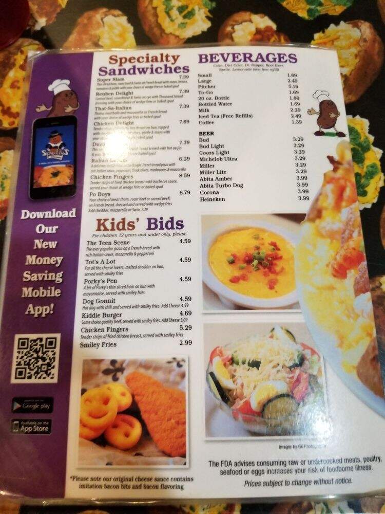 Spudlys Super Spuds - Metairie, LA menu_pic