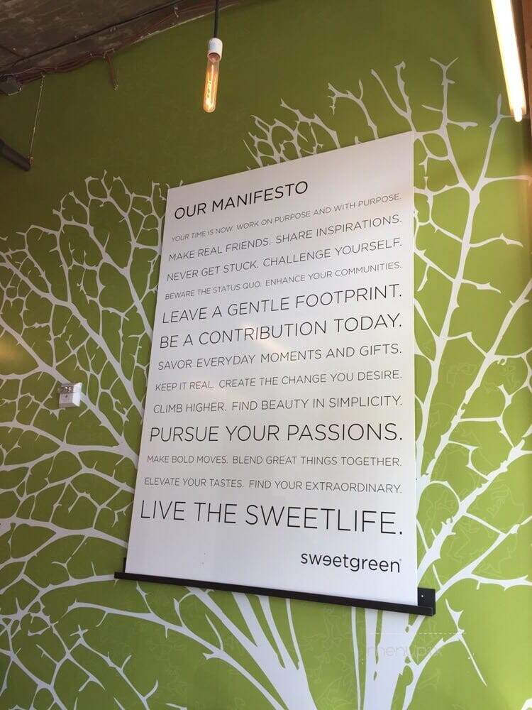sweetgreen - Washington, DC menu_pic