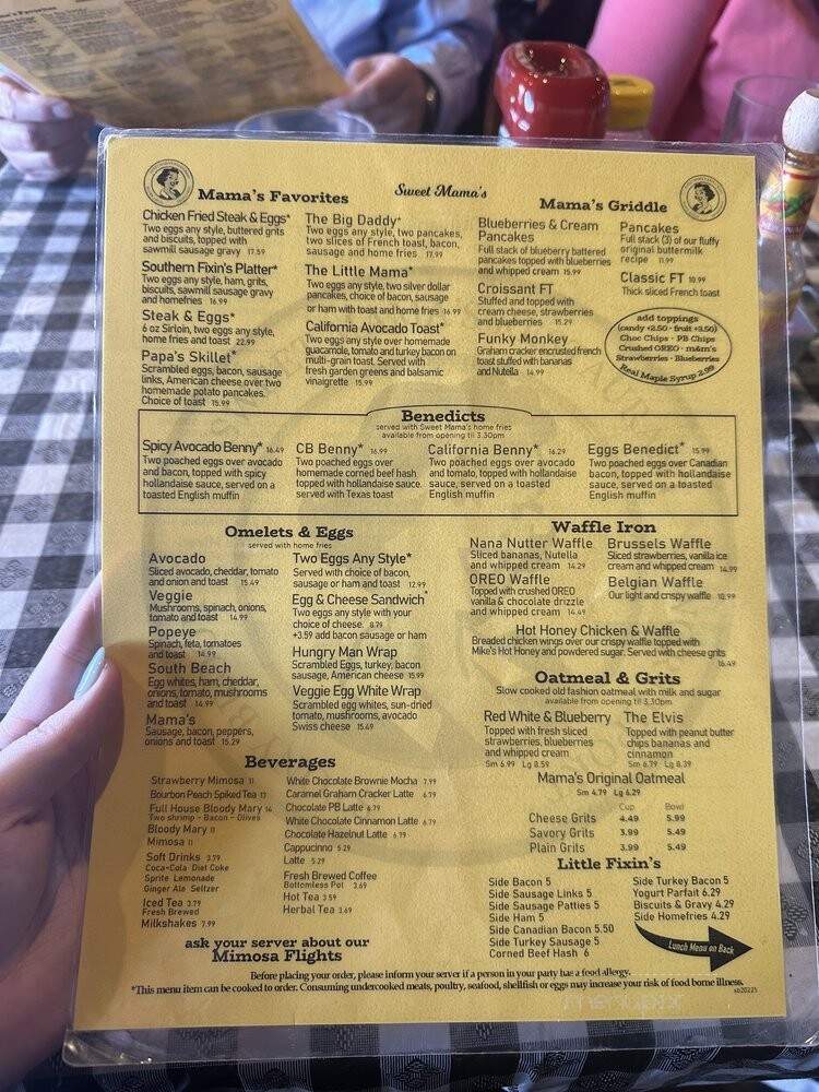 Sweet Mama's - Northport, NY menu_pic