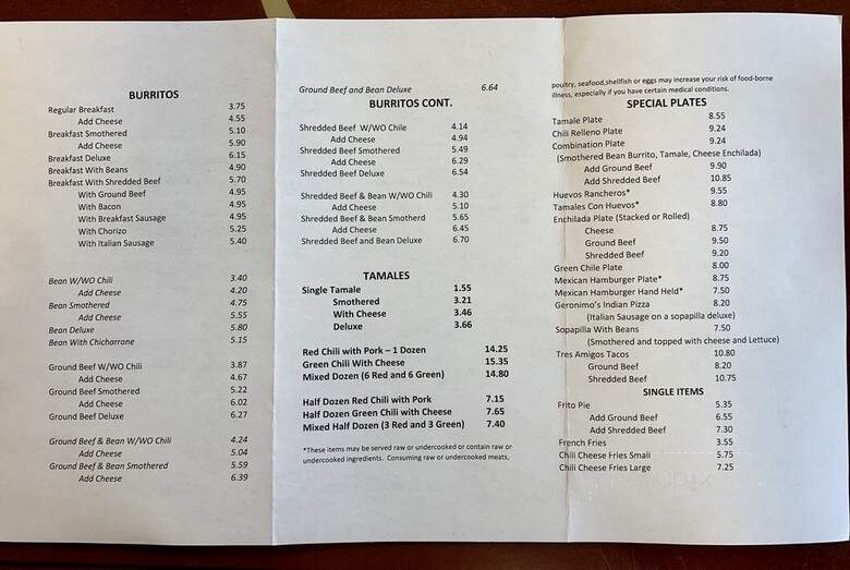 Tamales By La Casita - Denver, CO menu_pic