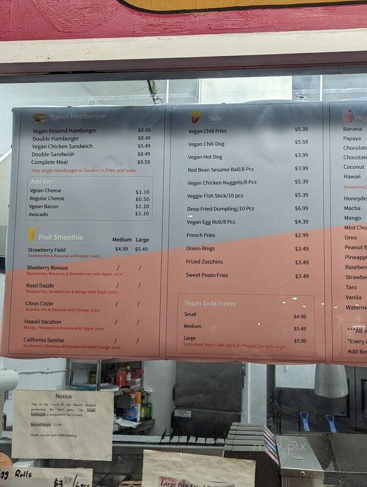 Tastee Freez - Covina, CA menu_pic