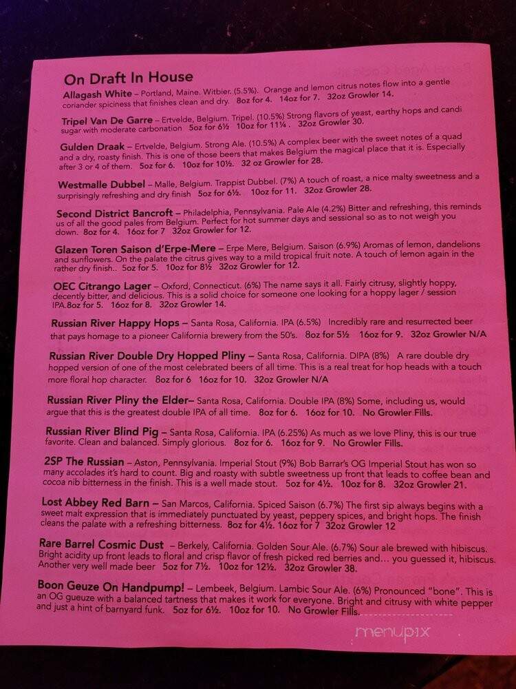 Teresa's Next Door - Wayne, PA menu_pic
