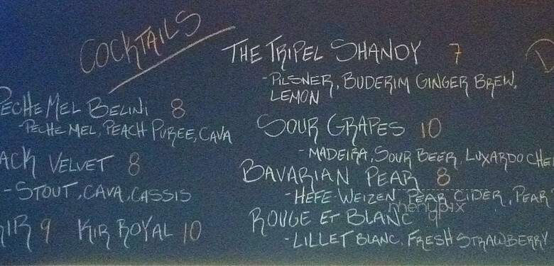 Tripel, The - Playa del Rey, CA menu_pic