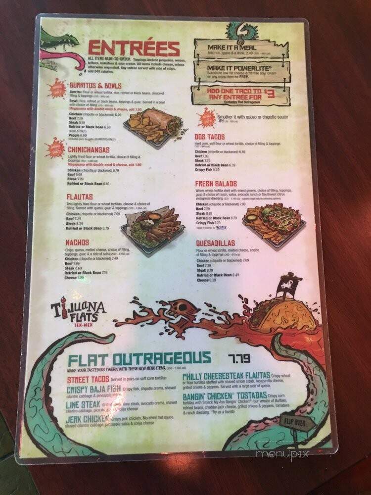 Tijuana Flats - Merritt Island, FL menu_pic
