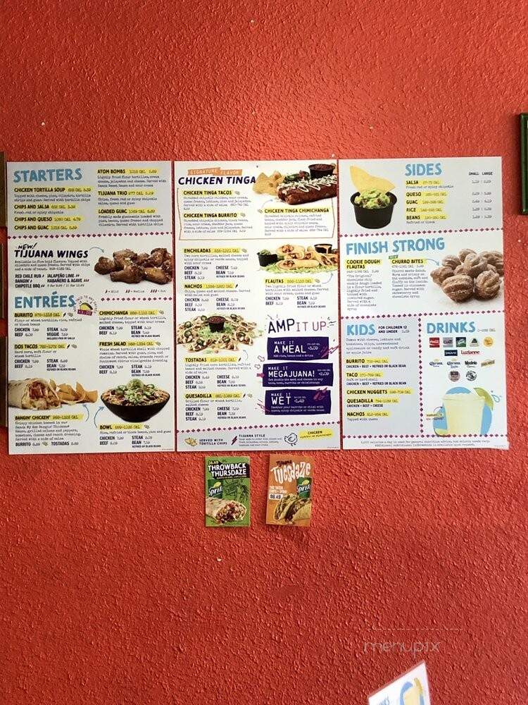Tijuana Flats - Tamarac, FL menu_pic