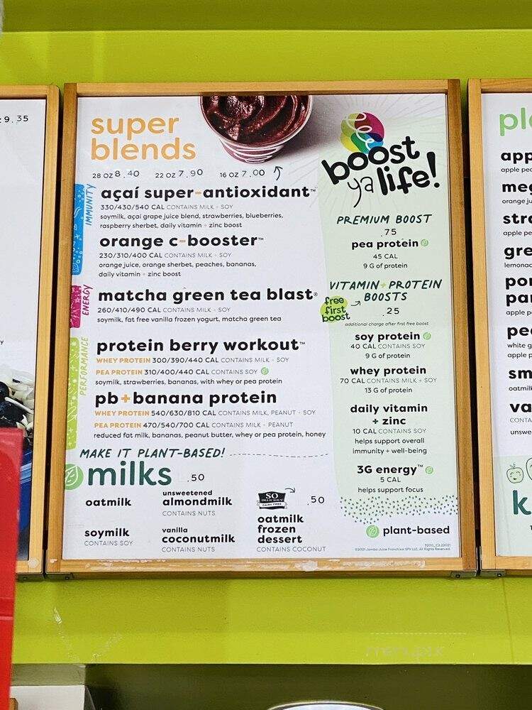 Una Mas - Mountain View, CA menu_pic
