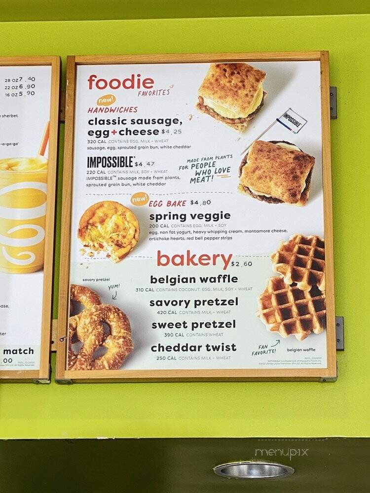 Una Mas - Mountain View, CA menu_pic