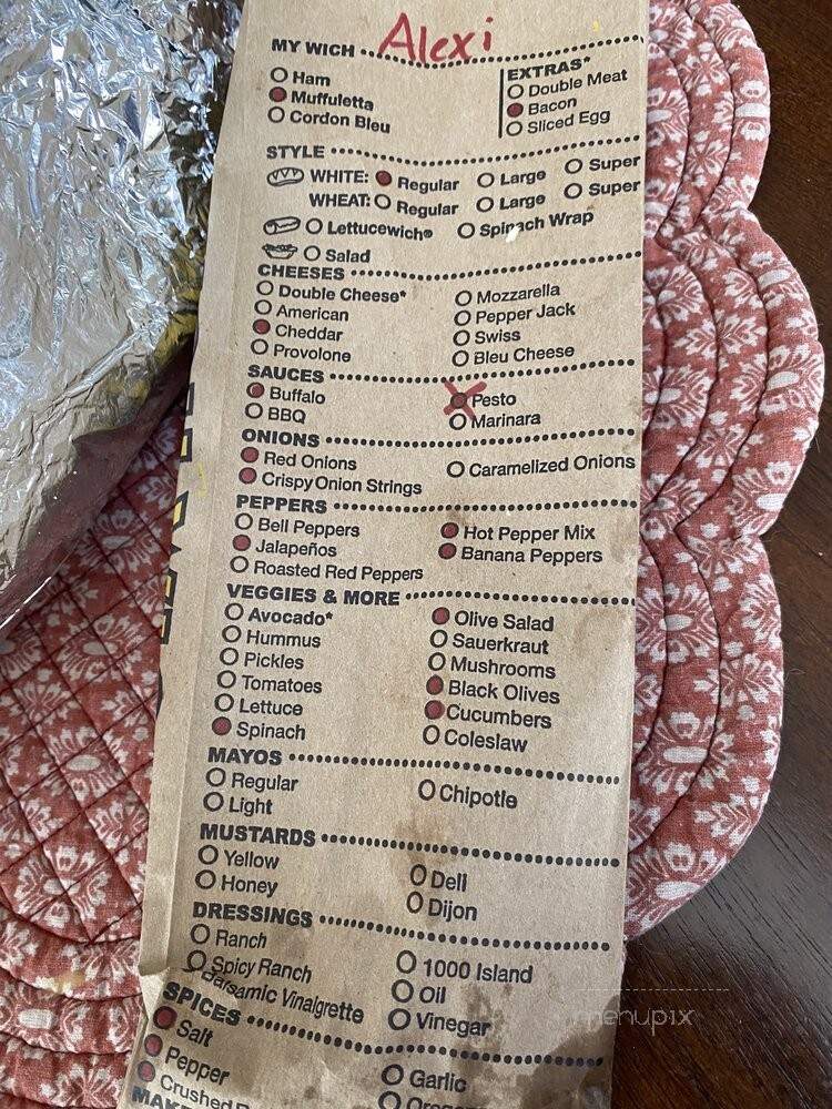 Which Wich - Addison, TX