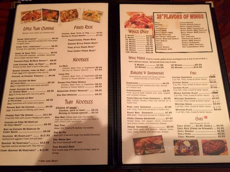 Wok N Roll - Opelika, AL menu_pic