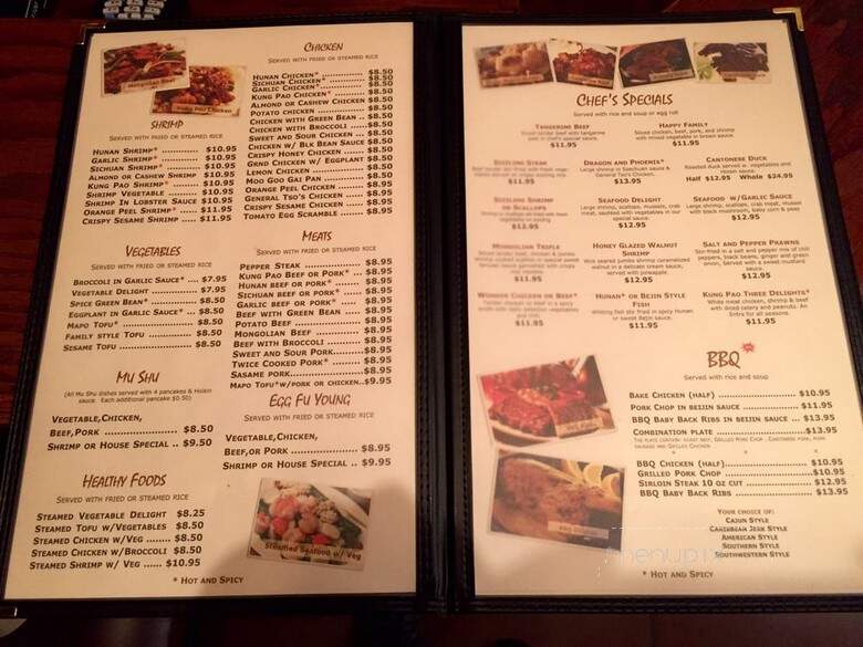 Wok N Roll - Opelika, AL menu_pic