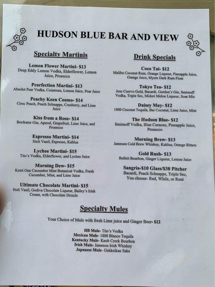 Robongi on The Water - Weehawken, NJ menu_pic