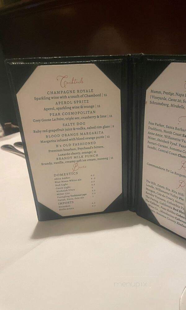 Palace Cafe - New Orleans, LA menu_pic